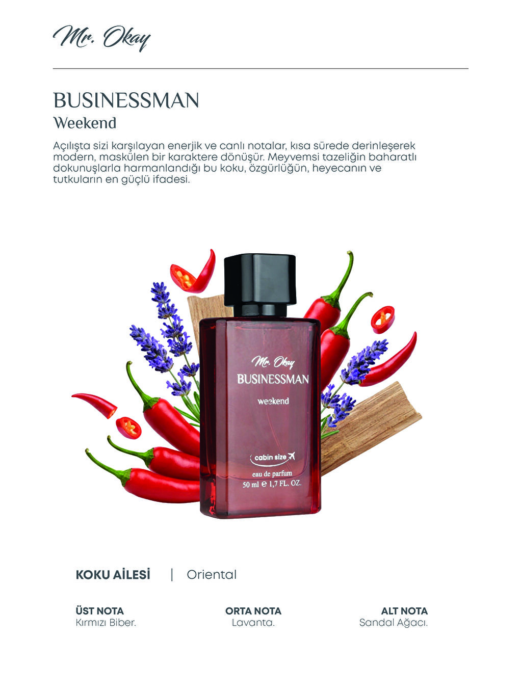 Mr. Okay Businessman Weekend 50 ML-7
