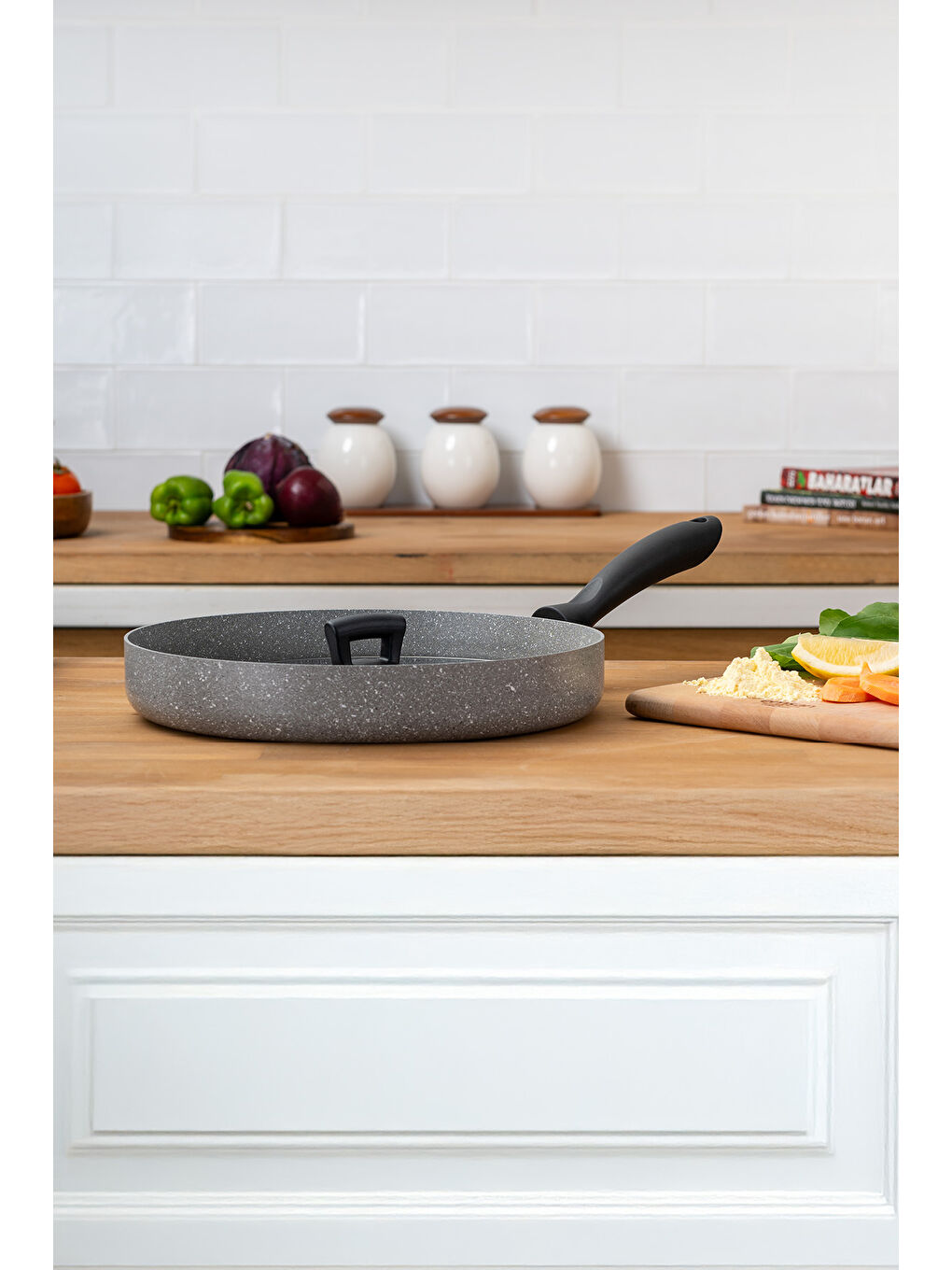 Gri Rosa Granit Balık Tavası-4