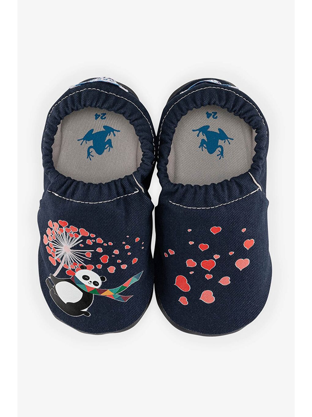 Hopfrög Flying Hearts Hyper Lacivert Barefoot Akıllı Patik