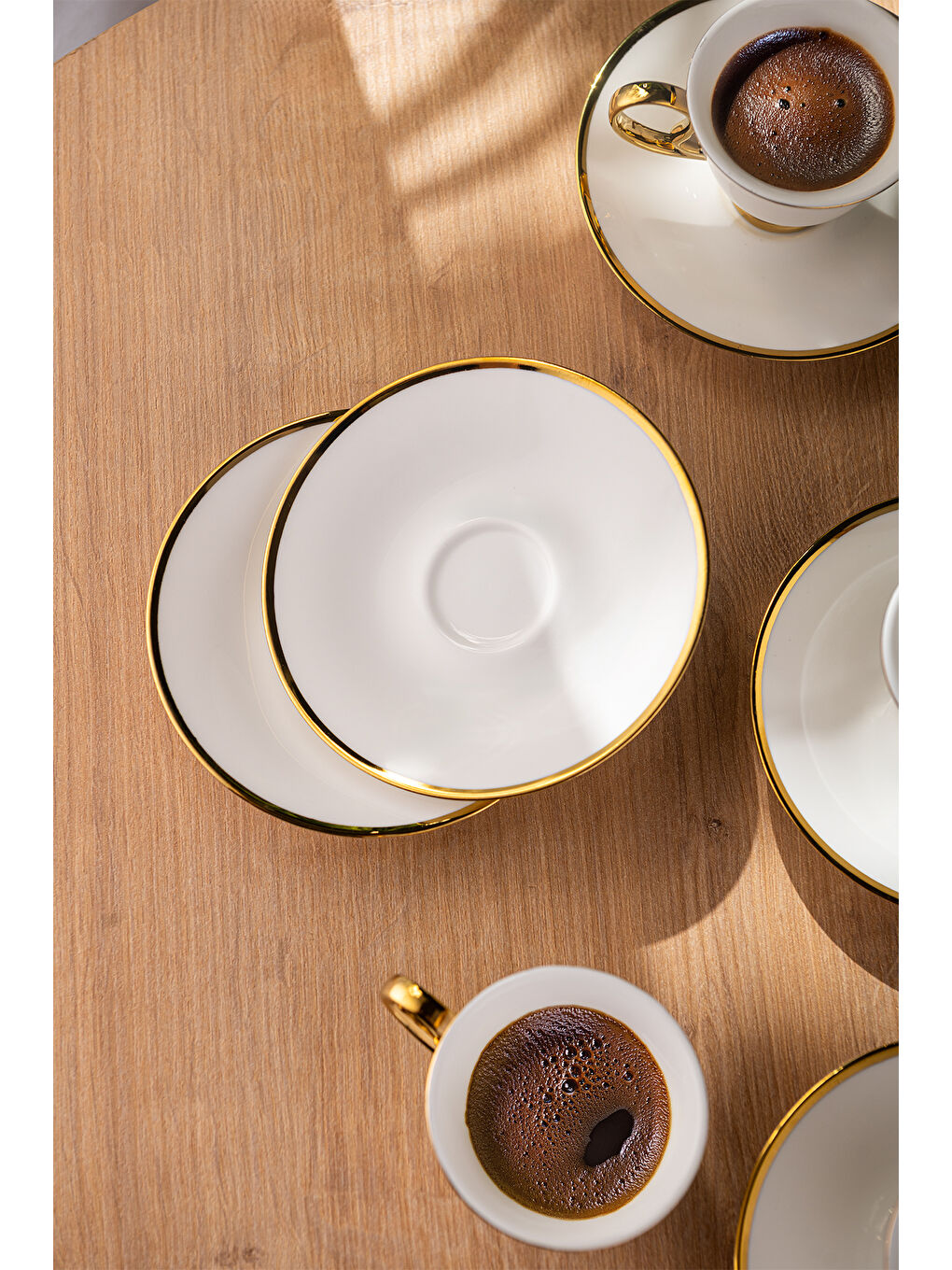 Sarı Rozzental 80 ml 6'lı Kahve Fincan Takımı-4