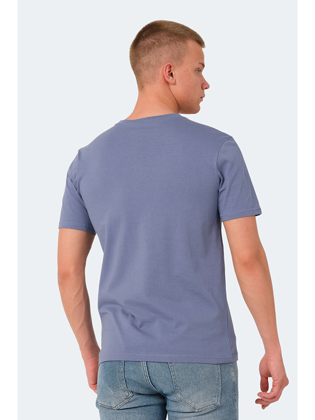 veERA Erkek Tişört Mavi-1