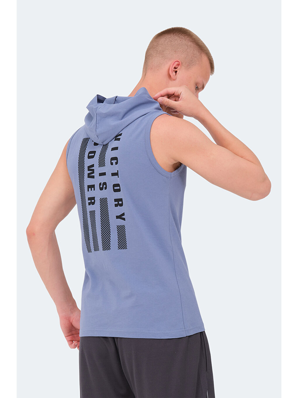 veRSIO Erkek Tişört Mavi-1