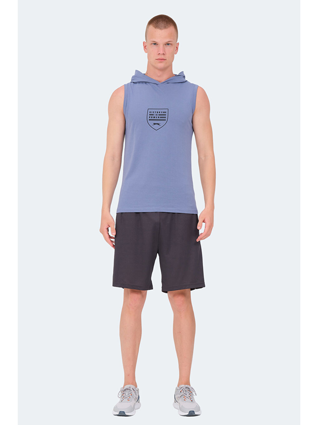 veRSIO Erkek Tişört Mavi-6