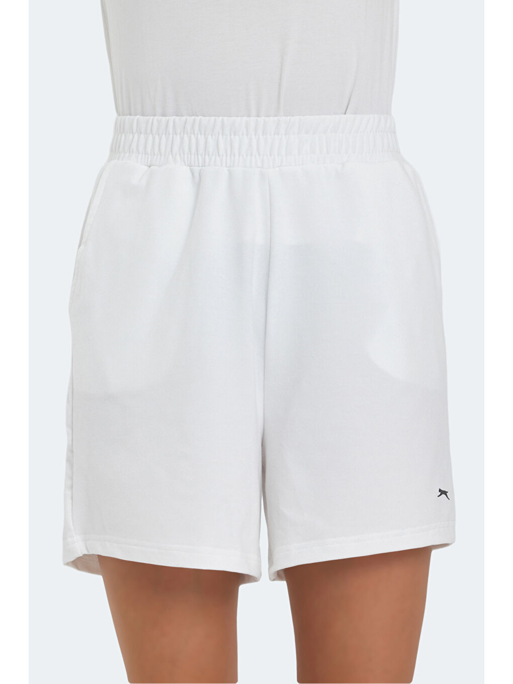 VIKENTI Kadın Cepli Ekru Şort