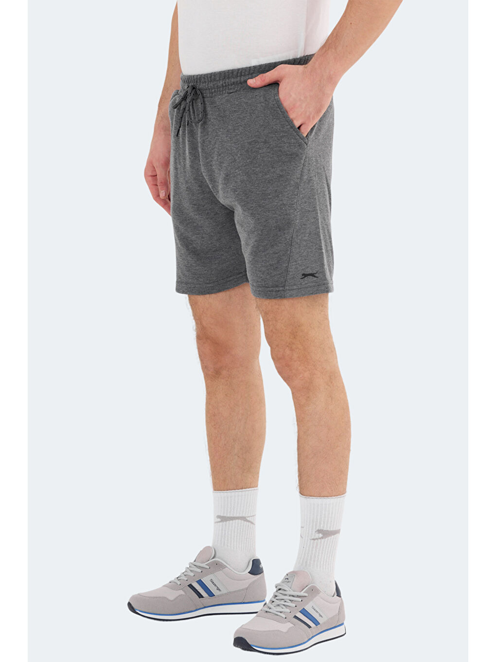 NASTYA IN Erkek Cepli Koyu Gri Şort