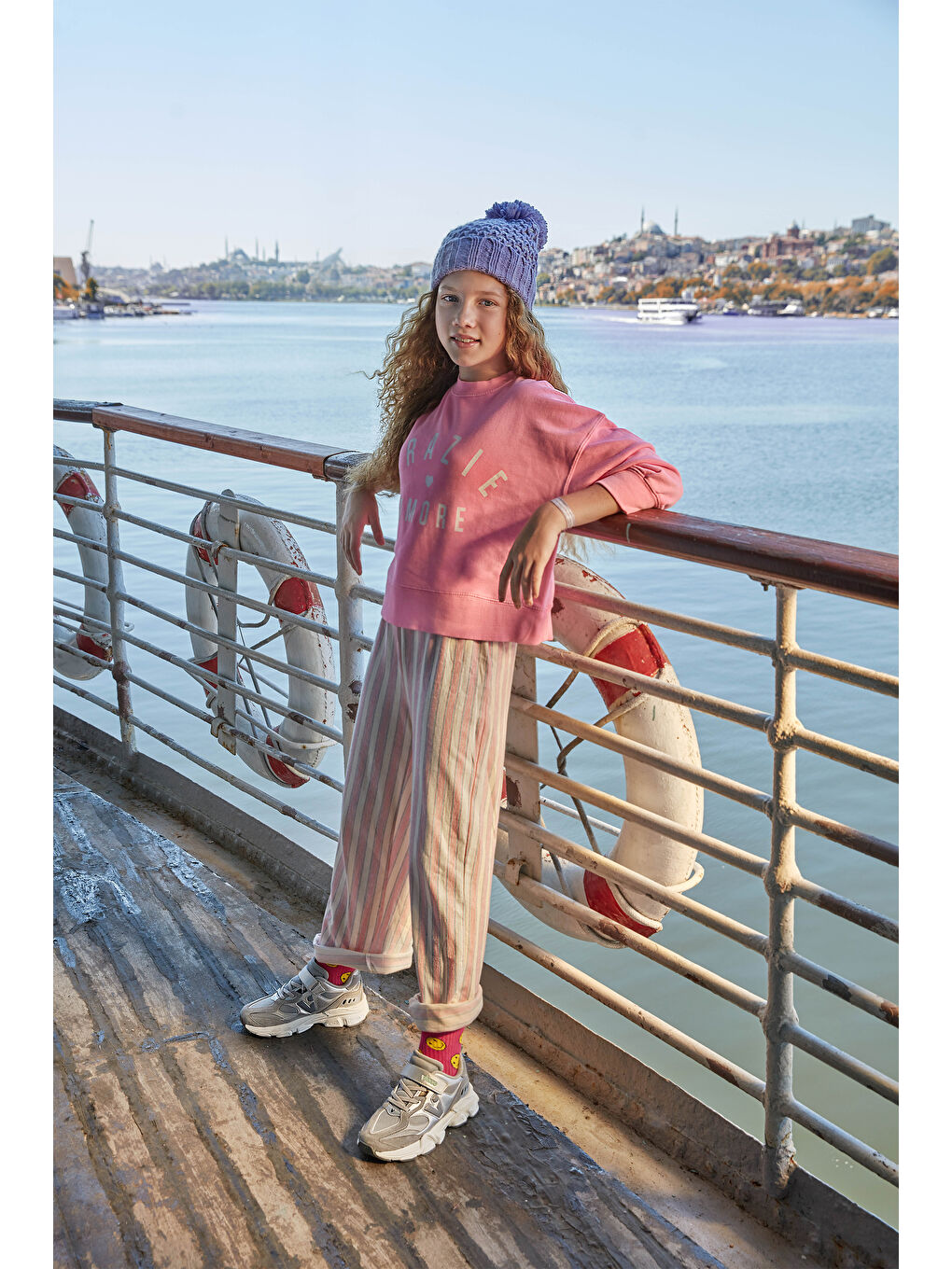 Wild Basic Unisex Okul Öncesi Gri Spor Ayakkabı-5