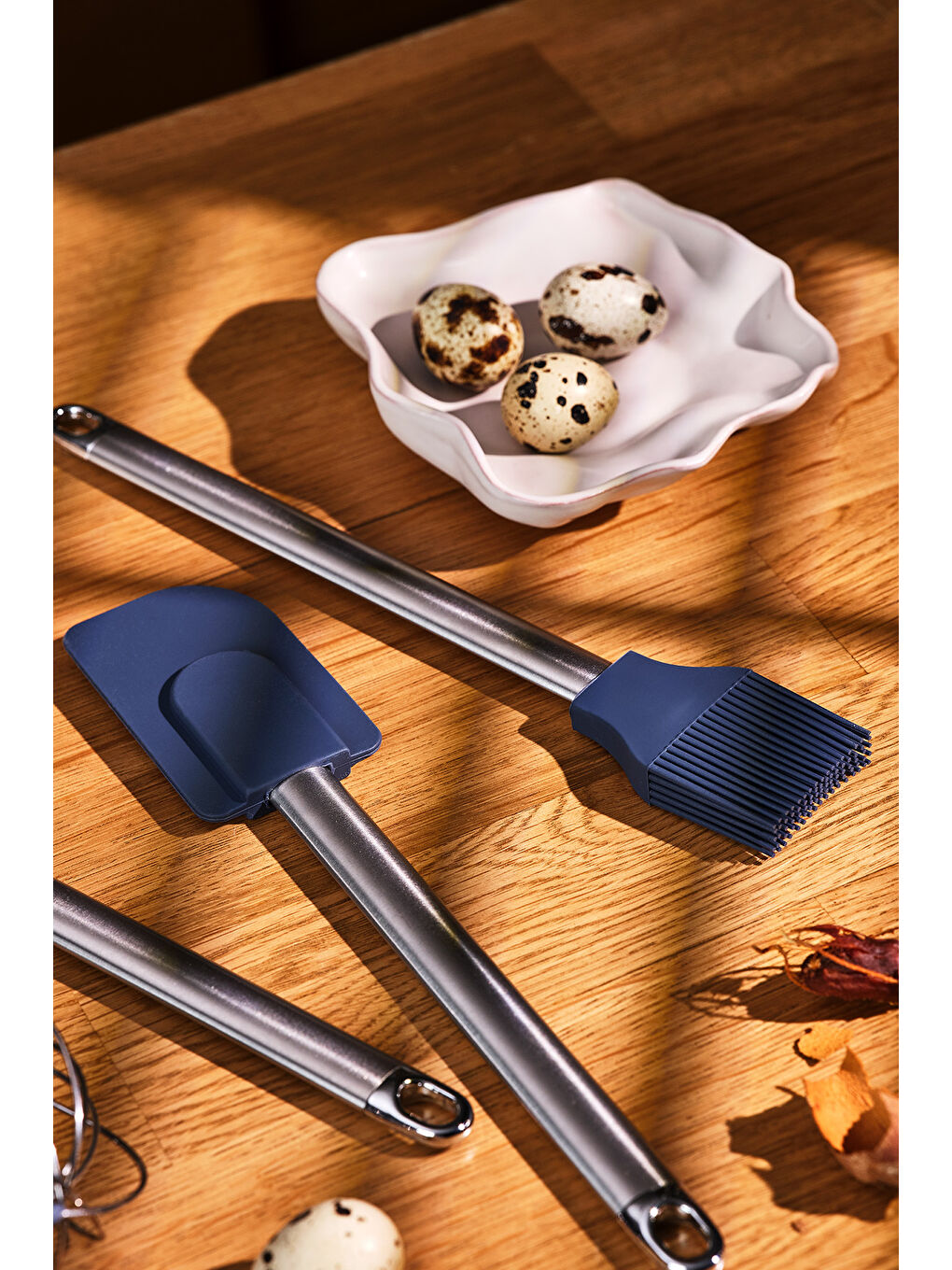 Lacivert Bakery 4 Parça Pasta Hazırlık Seti Mavi-4