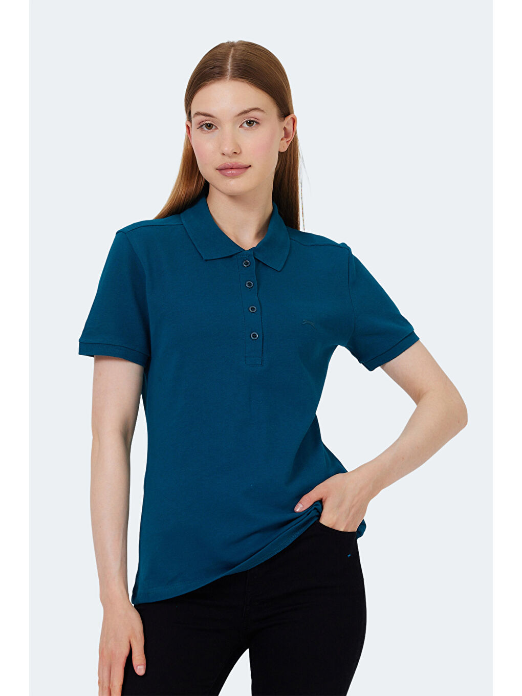 VERA I Kadın Tişört Petrol-5