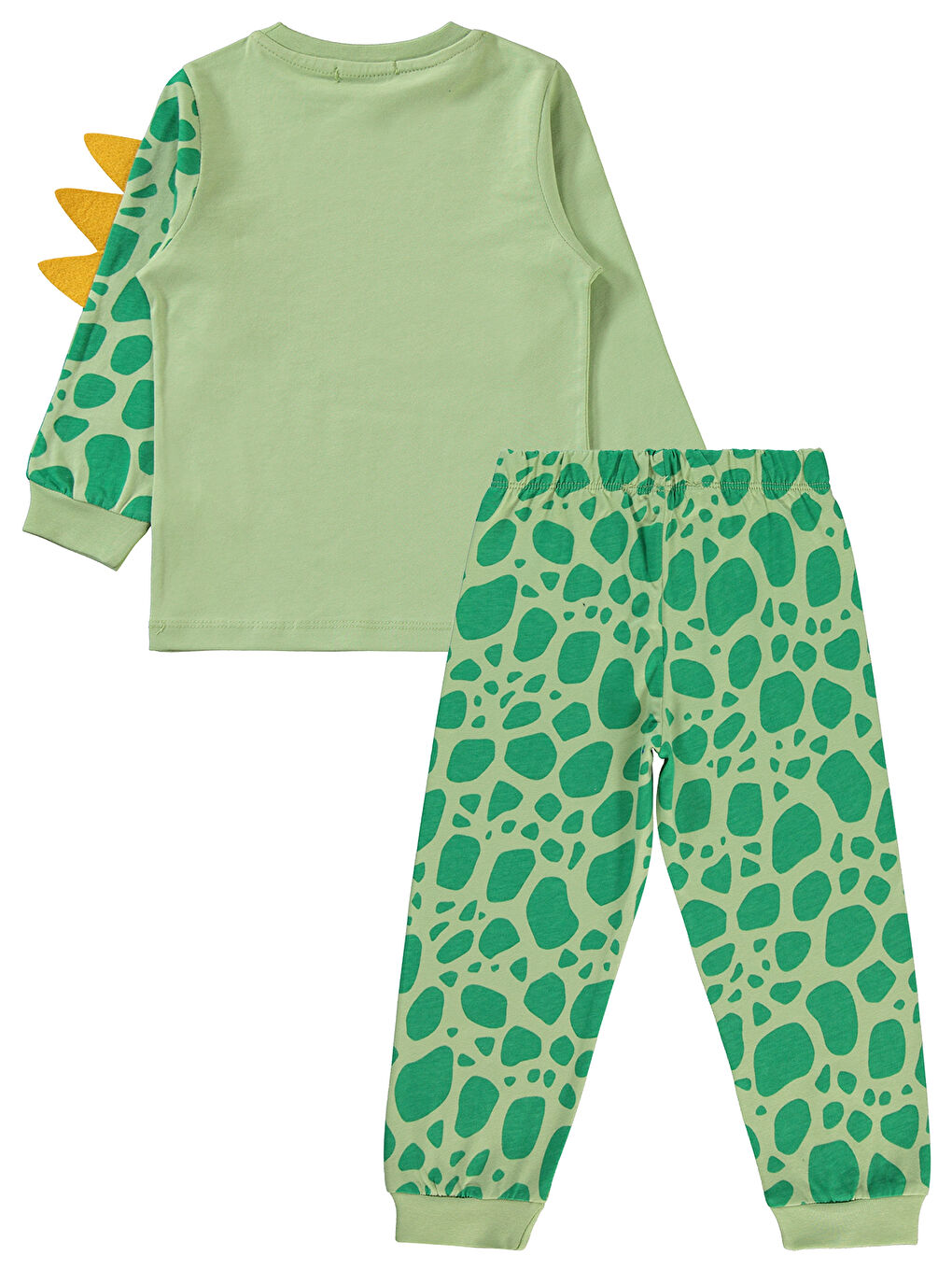 Erkek Çocuk Pijama Takımı 2-5 Yaş Soft Haki-2