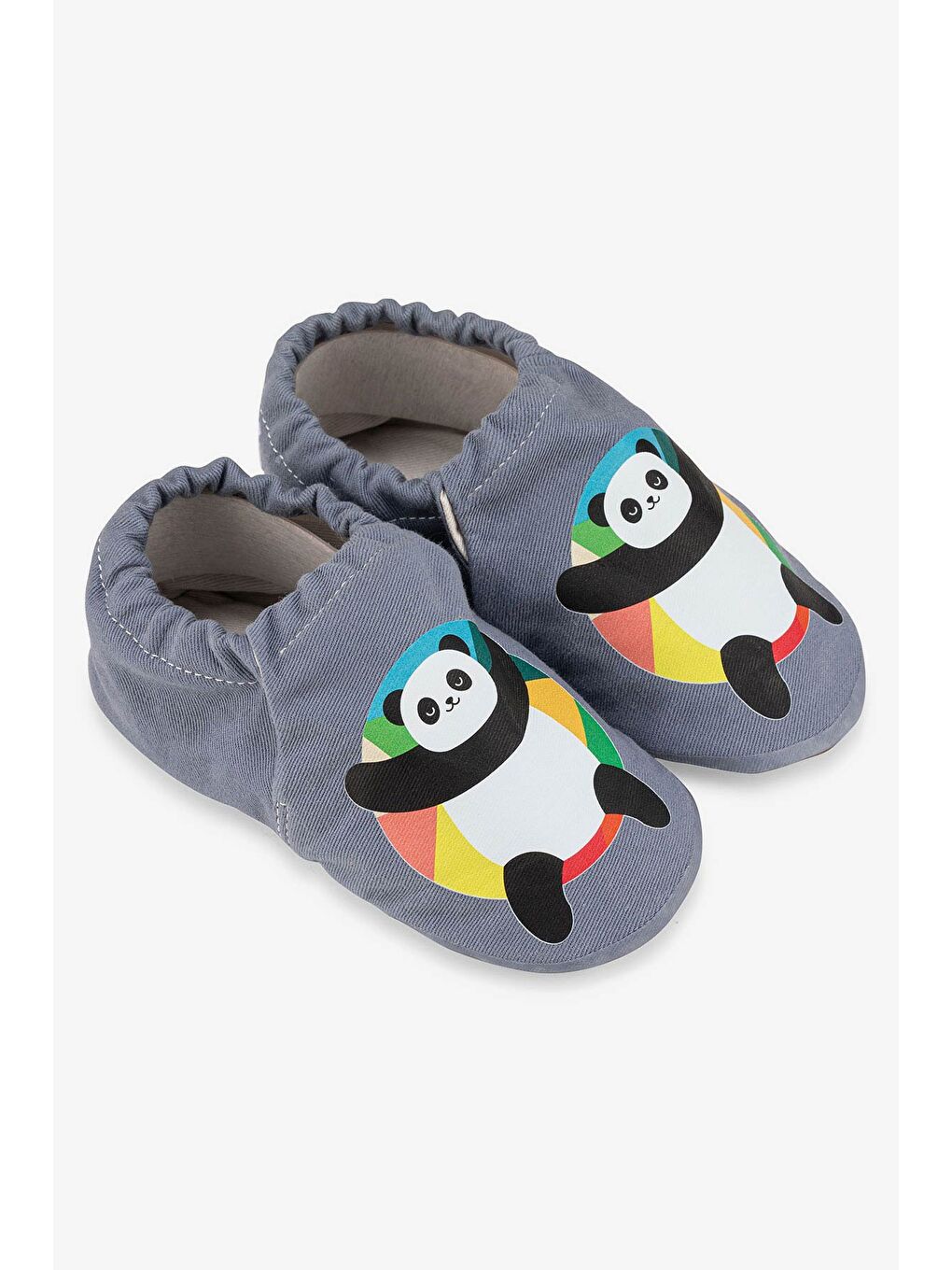 Panda Bear Hyper Toz Mavi Barefoot Akıllı Patik-2