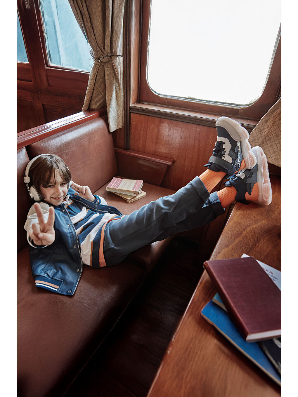 Heel Havalı Taban Erkek Okul Öncesi Lacivert Bot