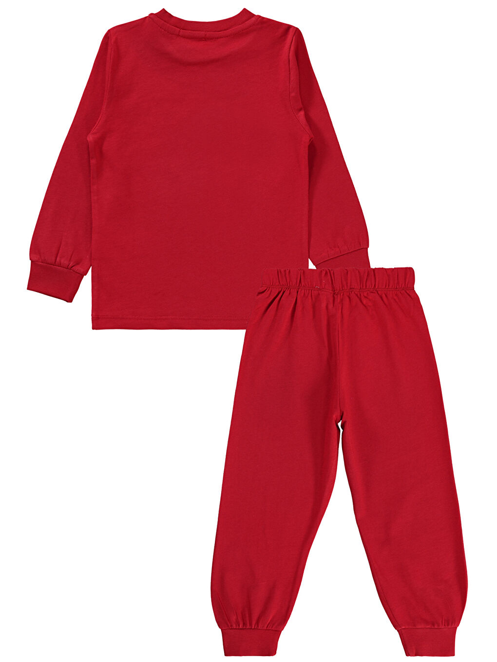 Superman Erkek Çocuk Pijama Takımı 2-5 Yaş Kırmızı-1