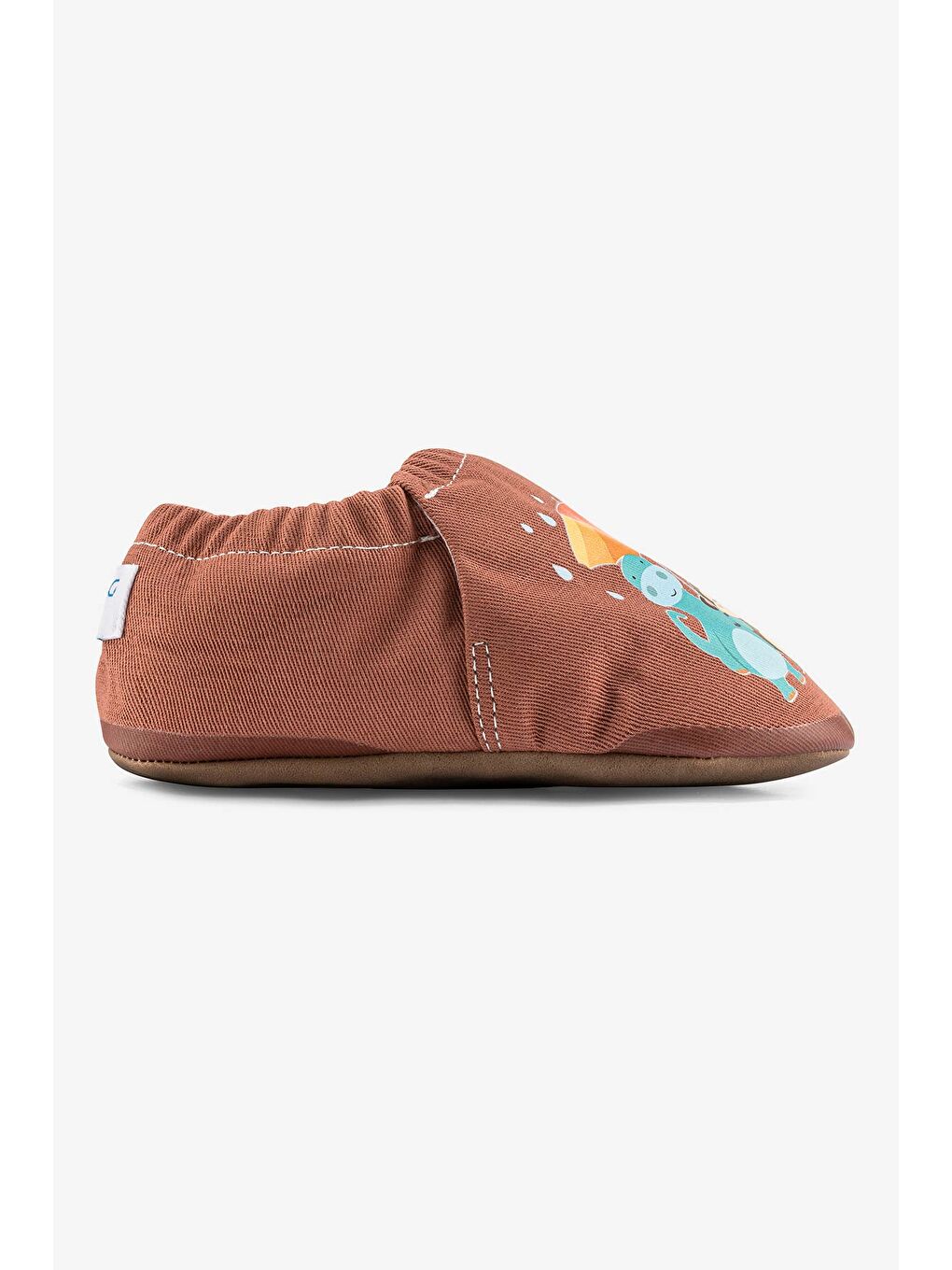 Hopfrög Kahverengi Umbrella Flower Hyper Tarçın Kahve Barefoot Akıllı Patik - 5