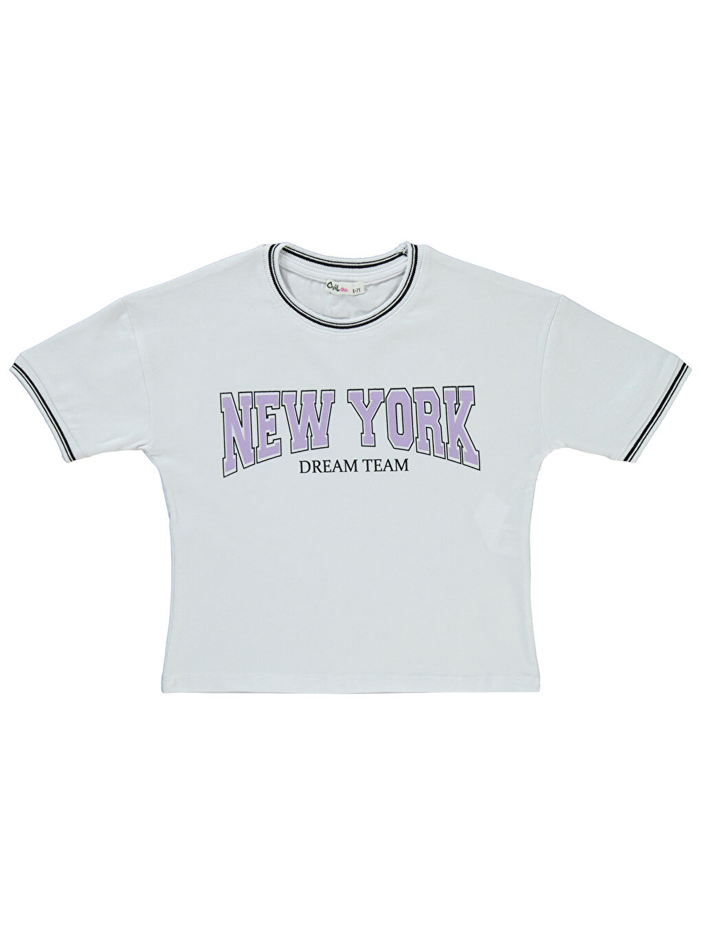 Girls Kız Çocuk Tişört 6-9 Yaş Beyaz-2