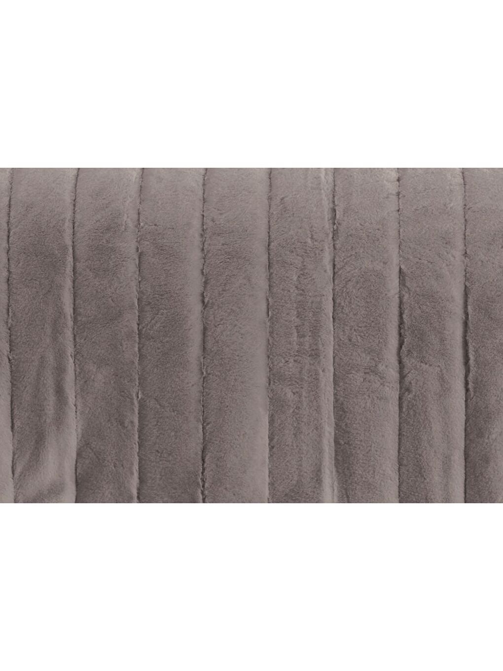 Gri Luxe 3 Parça Çift Kişilik Yatak Örtüsü Seti Kutulu 230x250 Çizgili Silver-2
