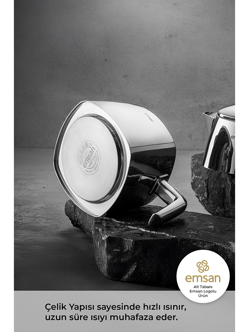 Gri Tea Time Çaydanlık Takımı 1.00-2.00 Lt-4