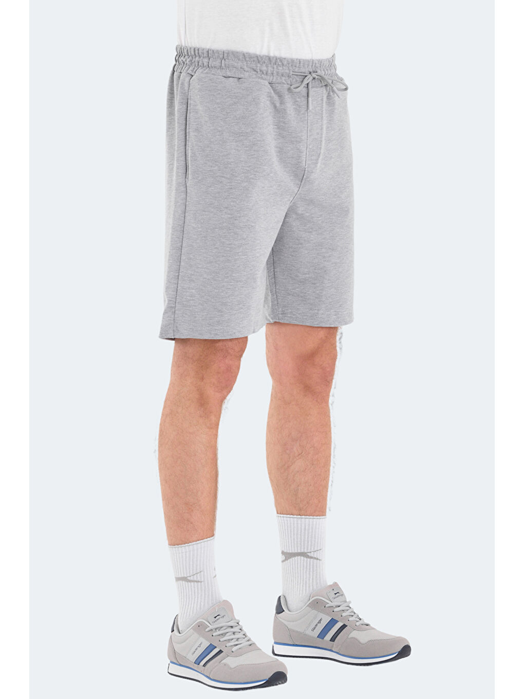 KALLIE Erkek Cepli Gri Şort-2