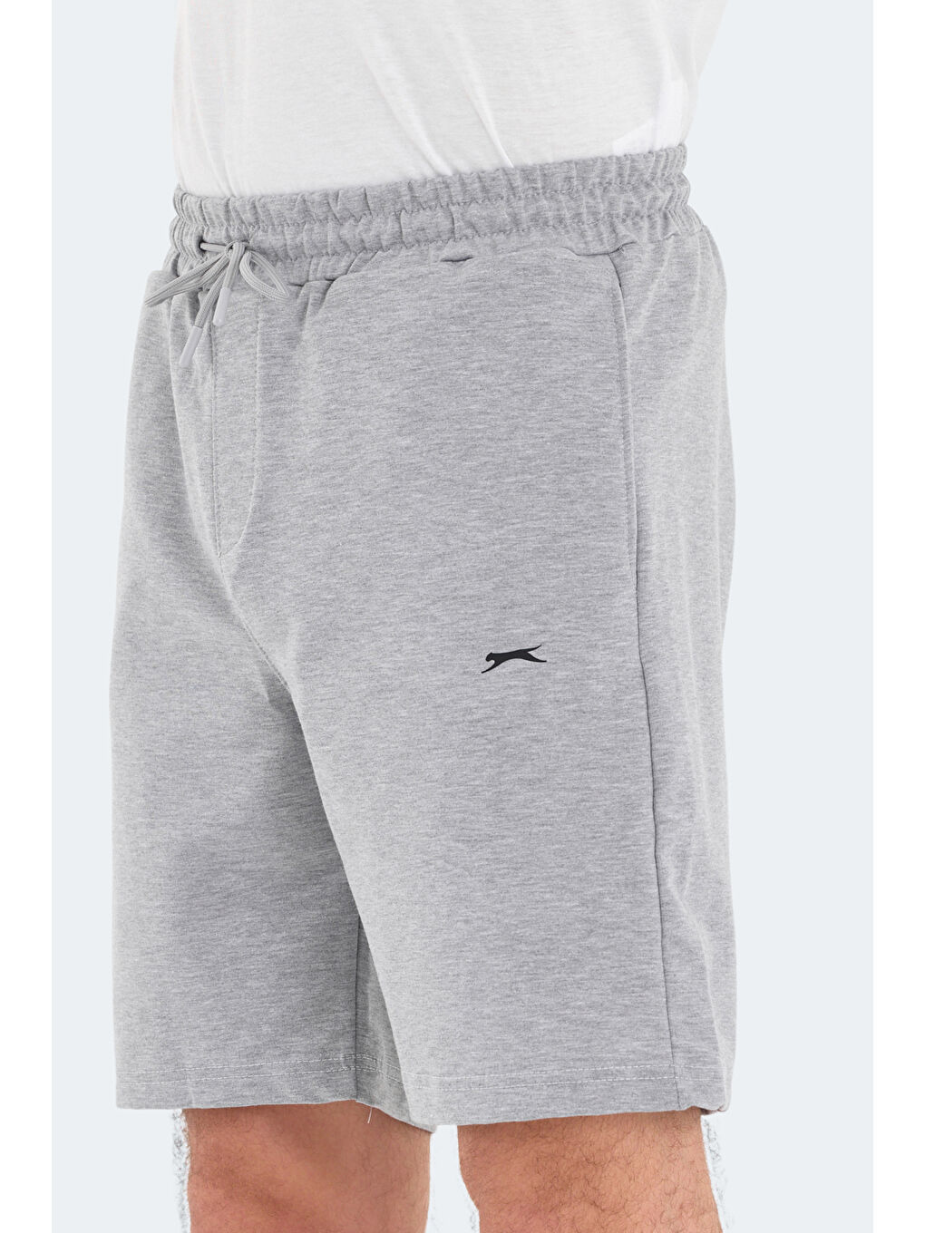 KALLIE Erkek Cepli Gri Şort-4