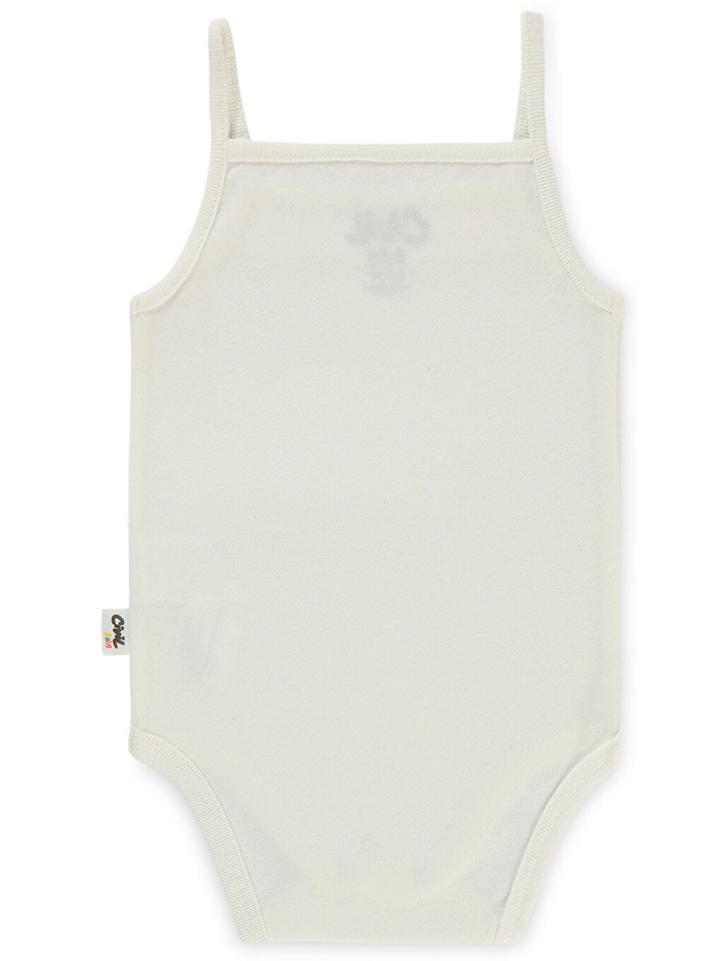 Baby Kız Bebek Çıtçıtlı Badi 2-3 Yaş Ekru-1