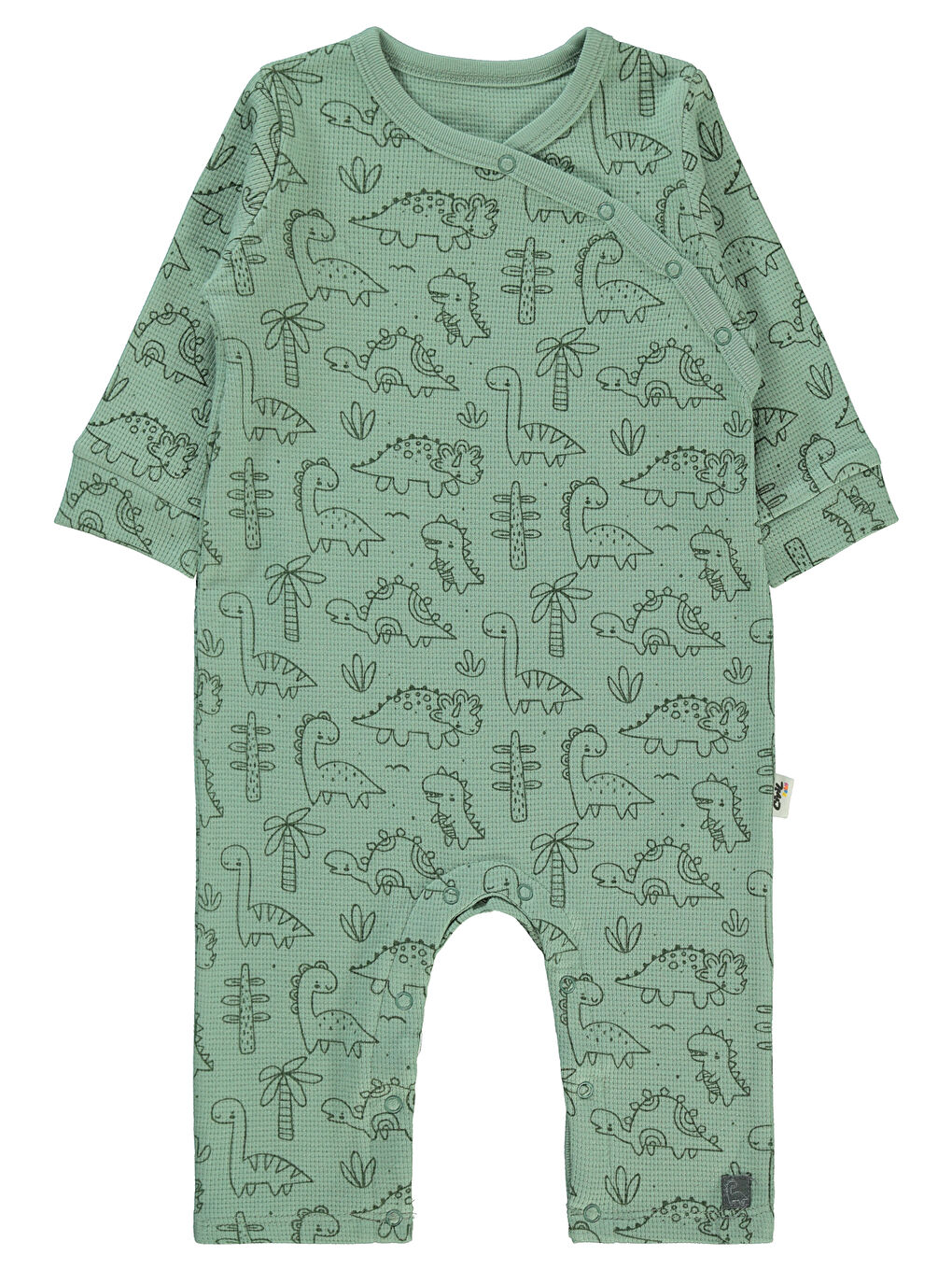 Baby Erkek Bebek Patiksiz Tulum 6-18 Ay Soft Haki