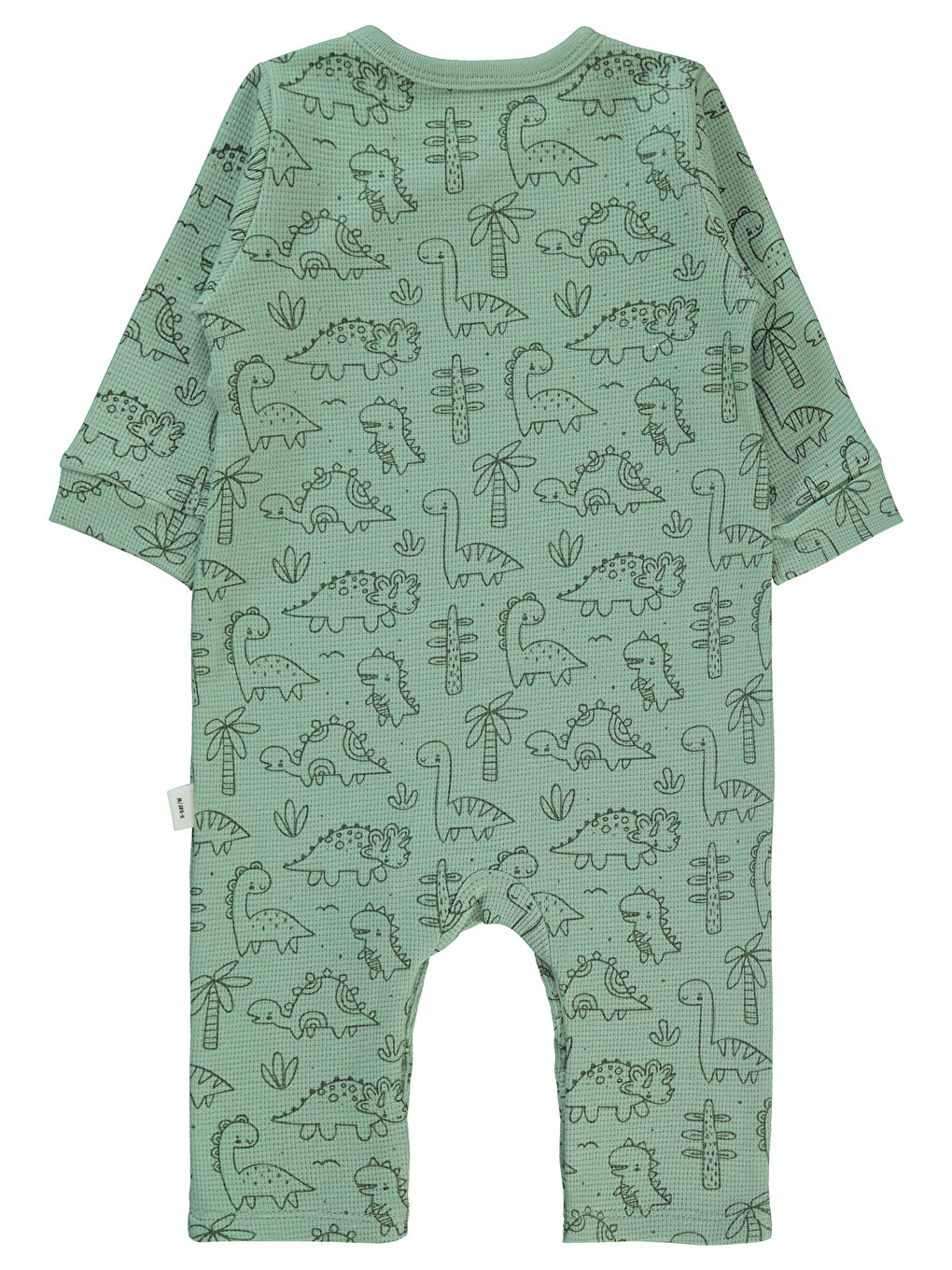 Baby Erkek Bebek Patiksiz Tulum 6-18 Ay Soft Haki-1