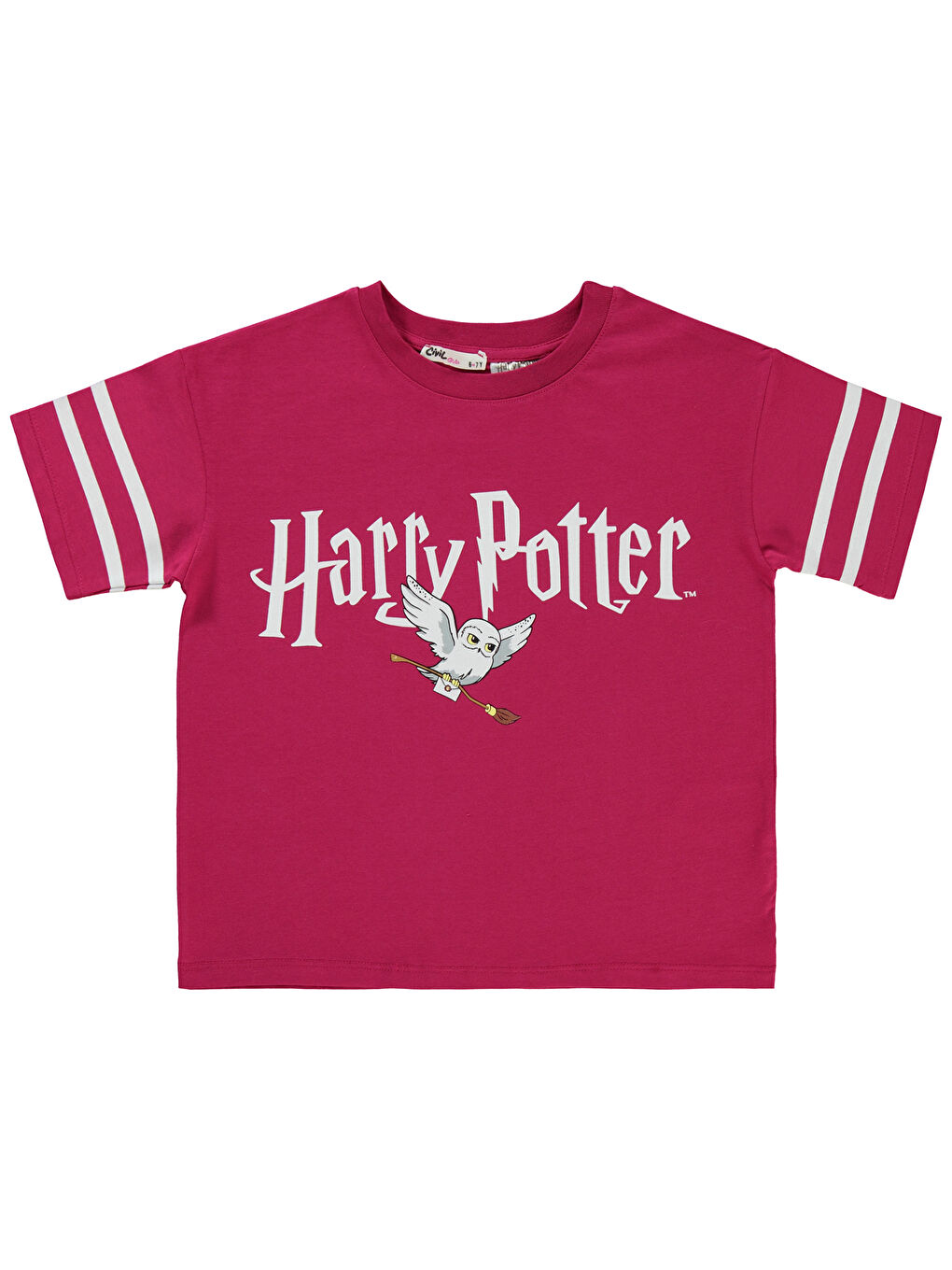 Harry Potter Kız Çocuk Tişört 10-13 Yaş Bordo-2