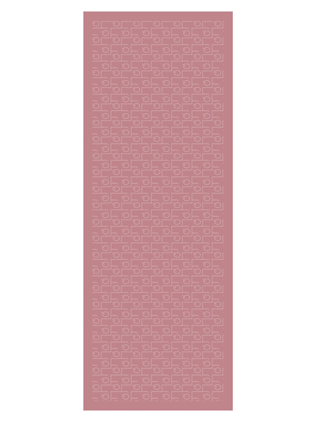 İpek Jakar Monogram Şal Pembe-5