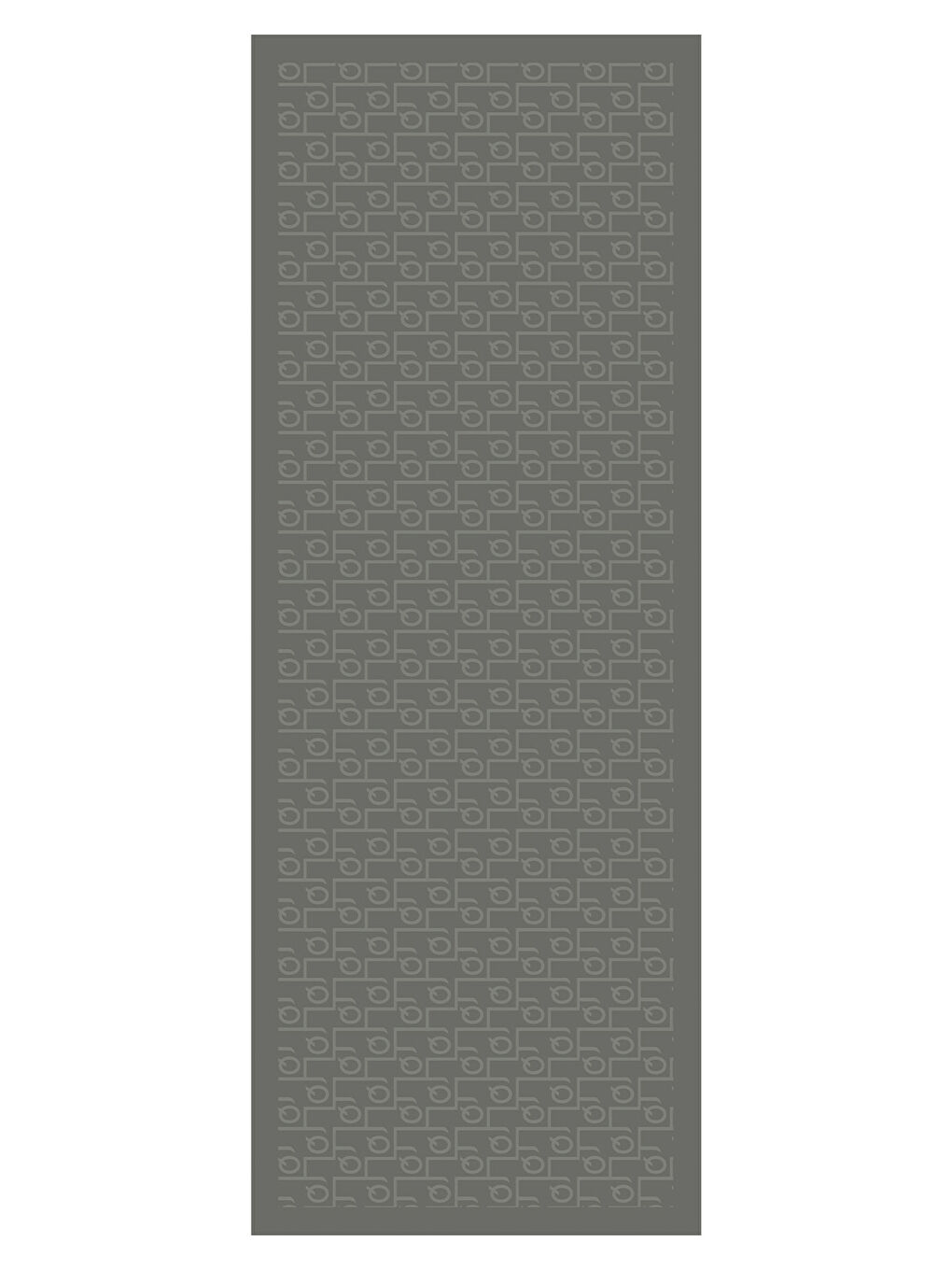 İpek Jakar Monogram Şal Gri-8