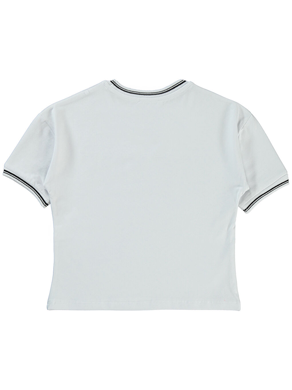 Girls Kız Çocuk Tişört 10-13 Yaş Beyaz-1