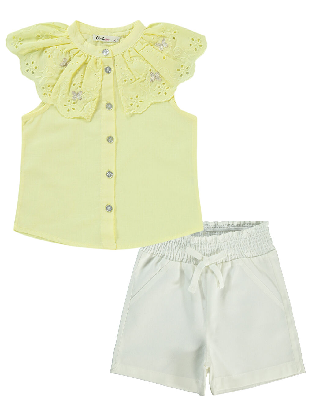 Girls Kız Çocuk Takım 2-5 Yaş Sarı