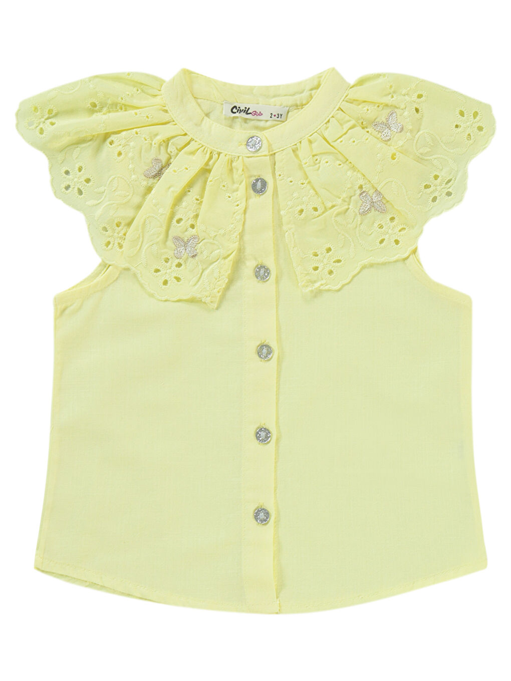 Girls Kız Çocuk Takım 2-5 Yaş Sarı-2