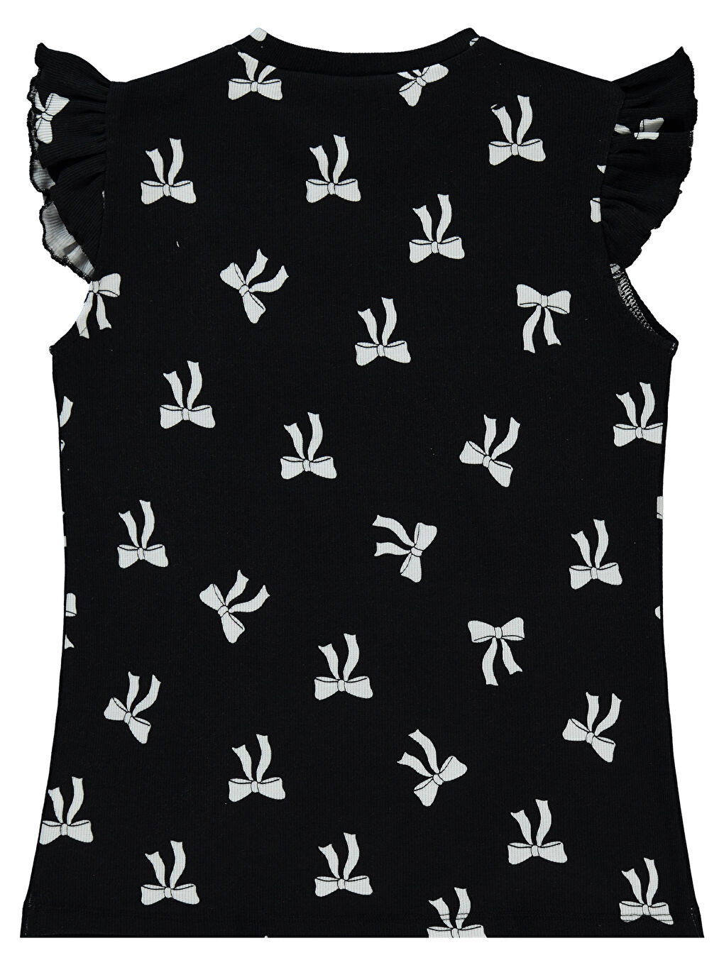 Girls Kız Çocuk Tişört 10-13 Yaş Siyah-1