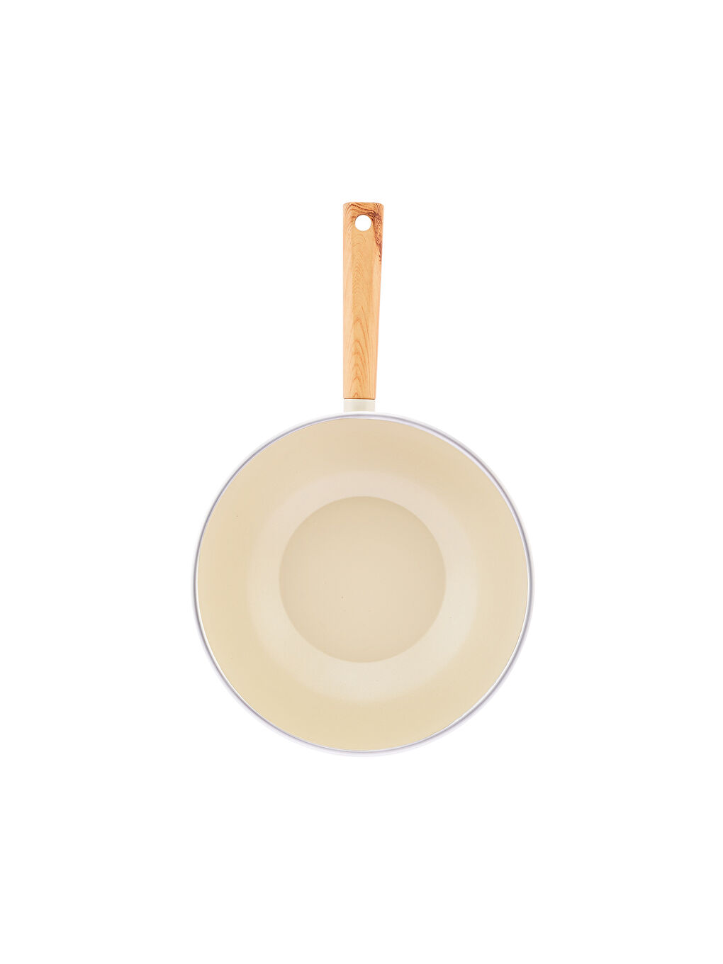 Ekru Swiss Crystal Wok Tavası 28 cm-4