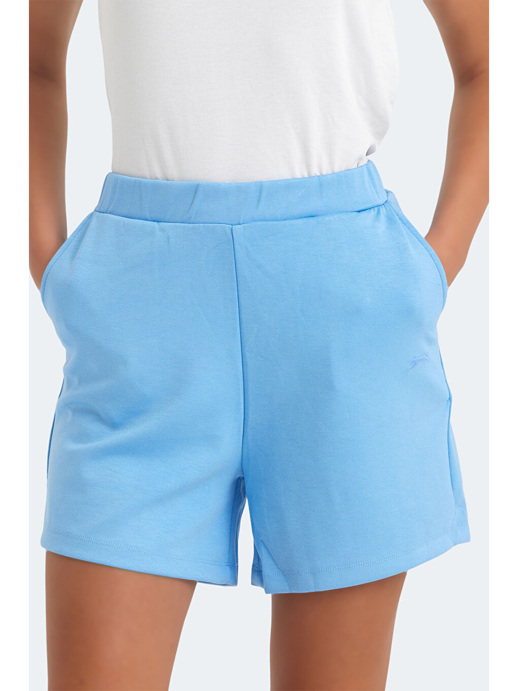 Kadın Şort Mavi-5