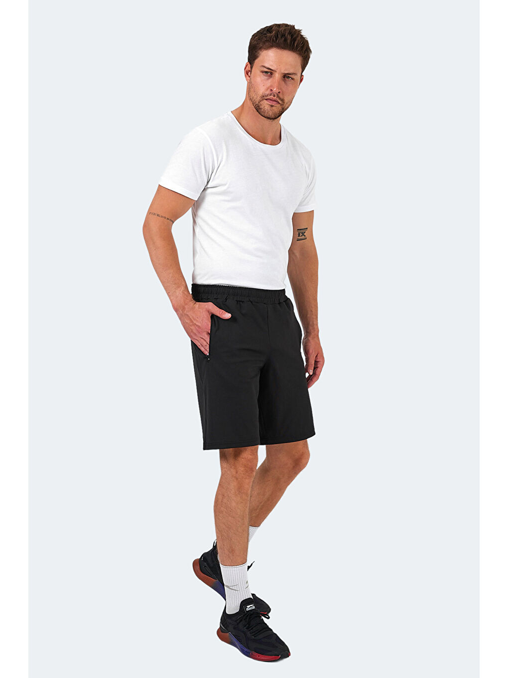Erkek Şort Siyah-6