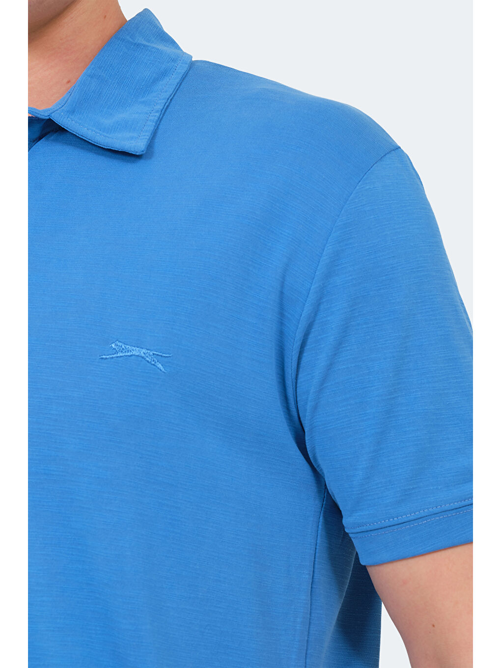 KATSURO Erkek Polo Yaka Tişört Koyu Mavi-4