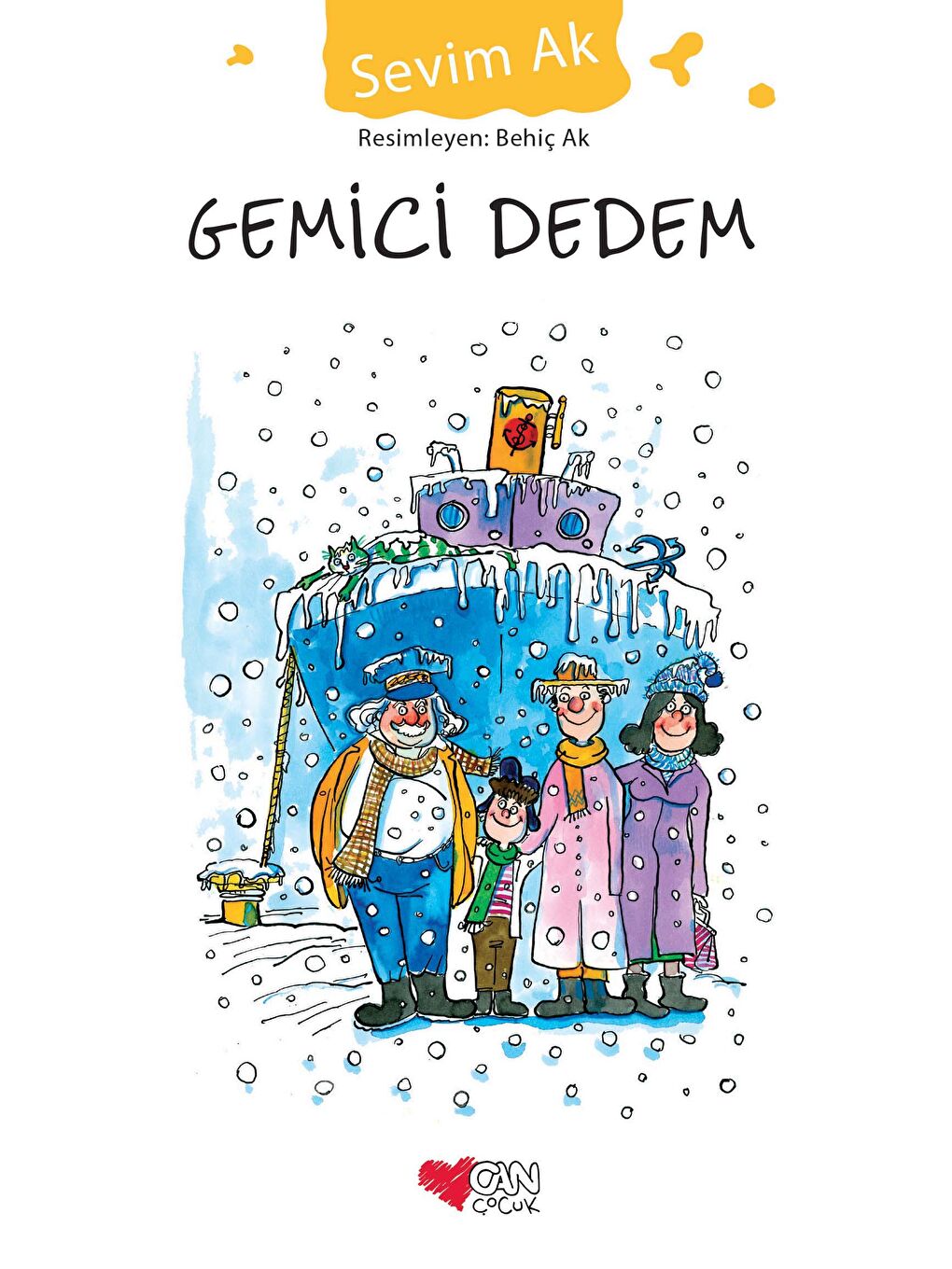 Can Çocuk Yayınları Renksiz Gemici Dedem