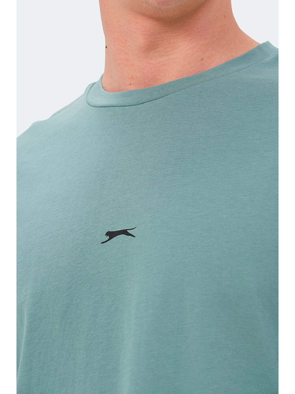 veNETIA I Erkek %100 Pamuk Tişört Yeşil-4