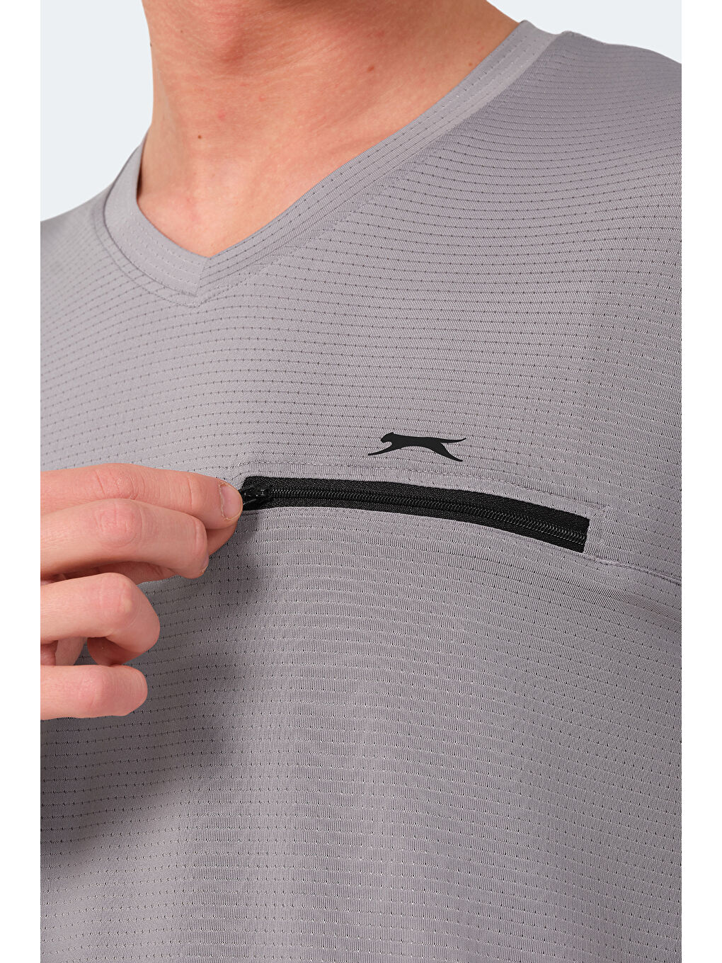 Erkek Tişört Gri-2