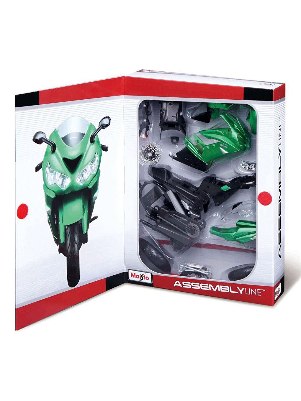 Kawasaki Ninja ZX-14R Model Kit Motosiklet 1/12 39197-1