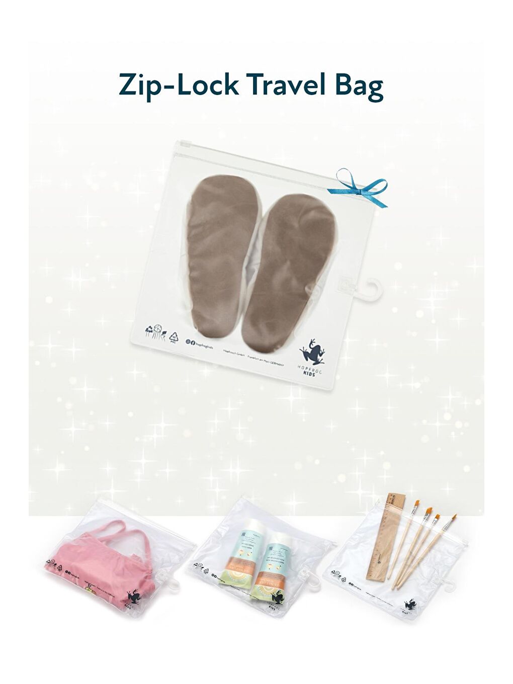 Hopfrög Lovely Hyper Toz Mavi Barefoot Akıllı Patik - 9