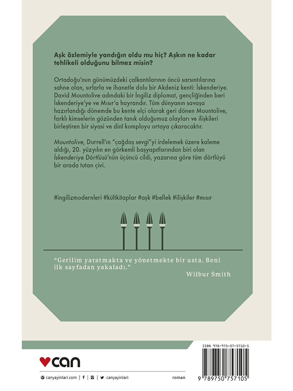 Mountolive: İskenderiye Dörtlüsü 3-2