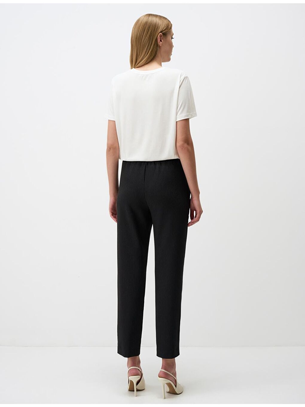 Siyah Kadın Pantolon-5