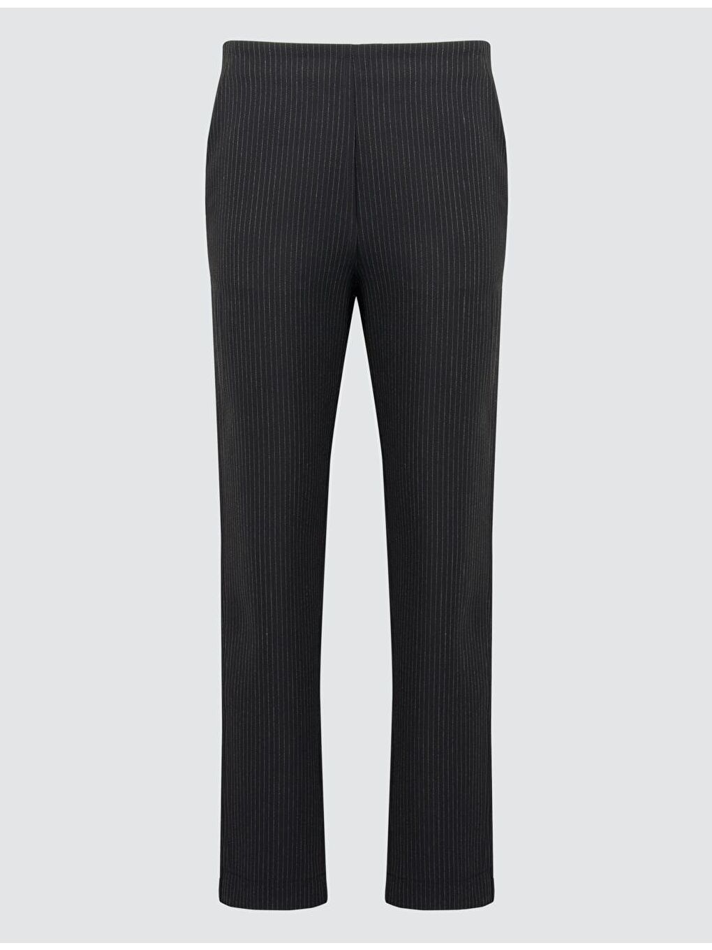 Siyah Kadın Pantolon-6