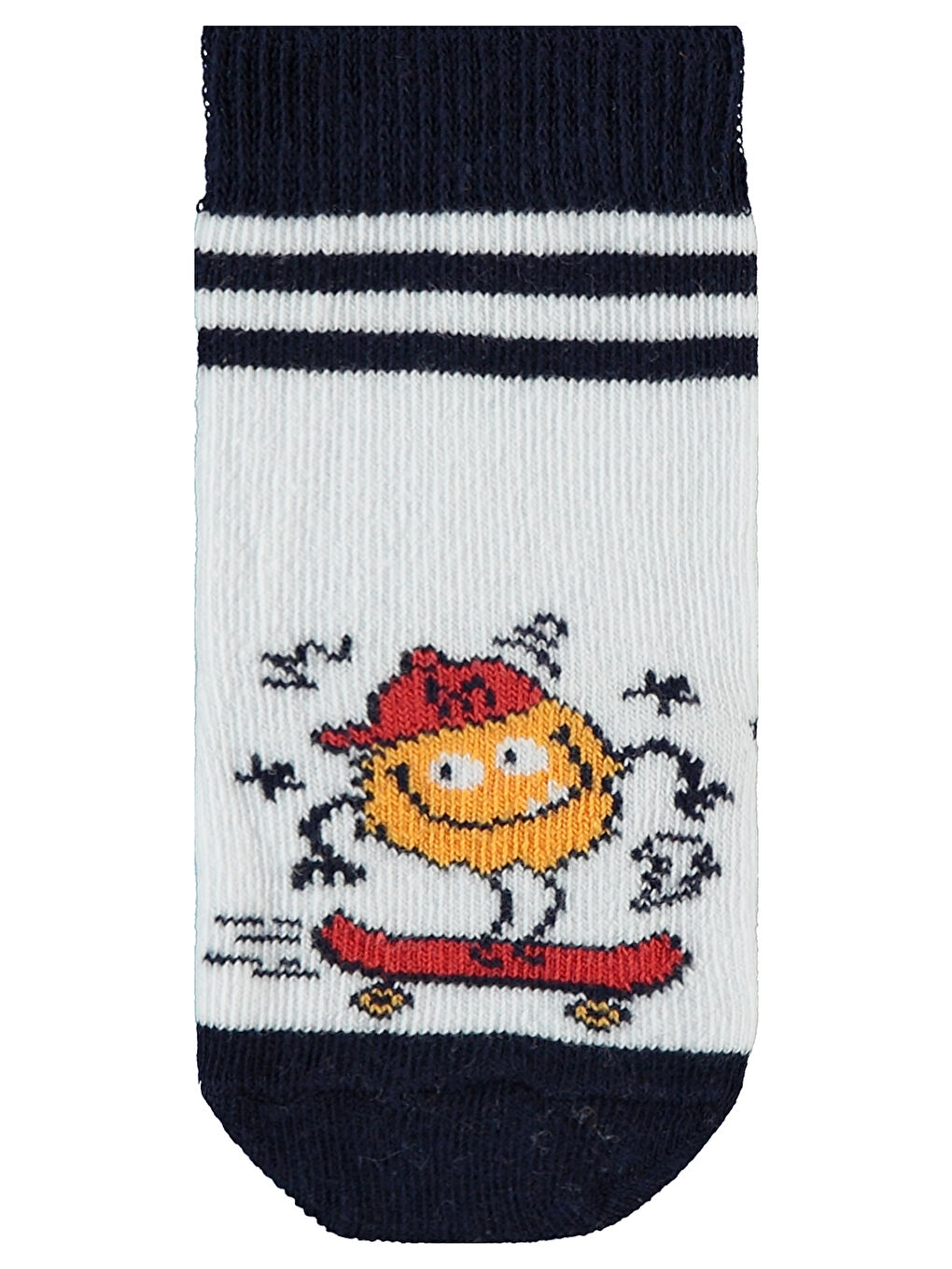 Baby Erkek Bebek 3'lü Çorap Set 6-18 Ay Lacivert-4