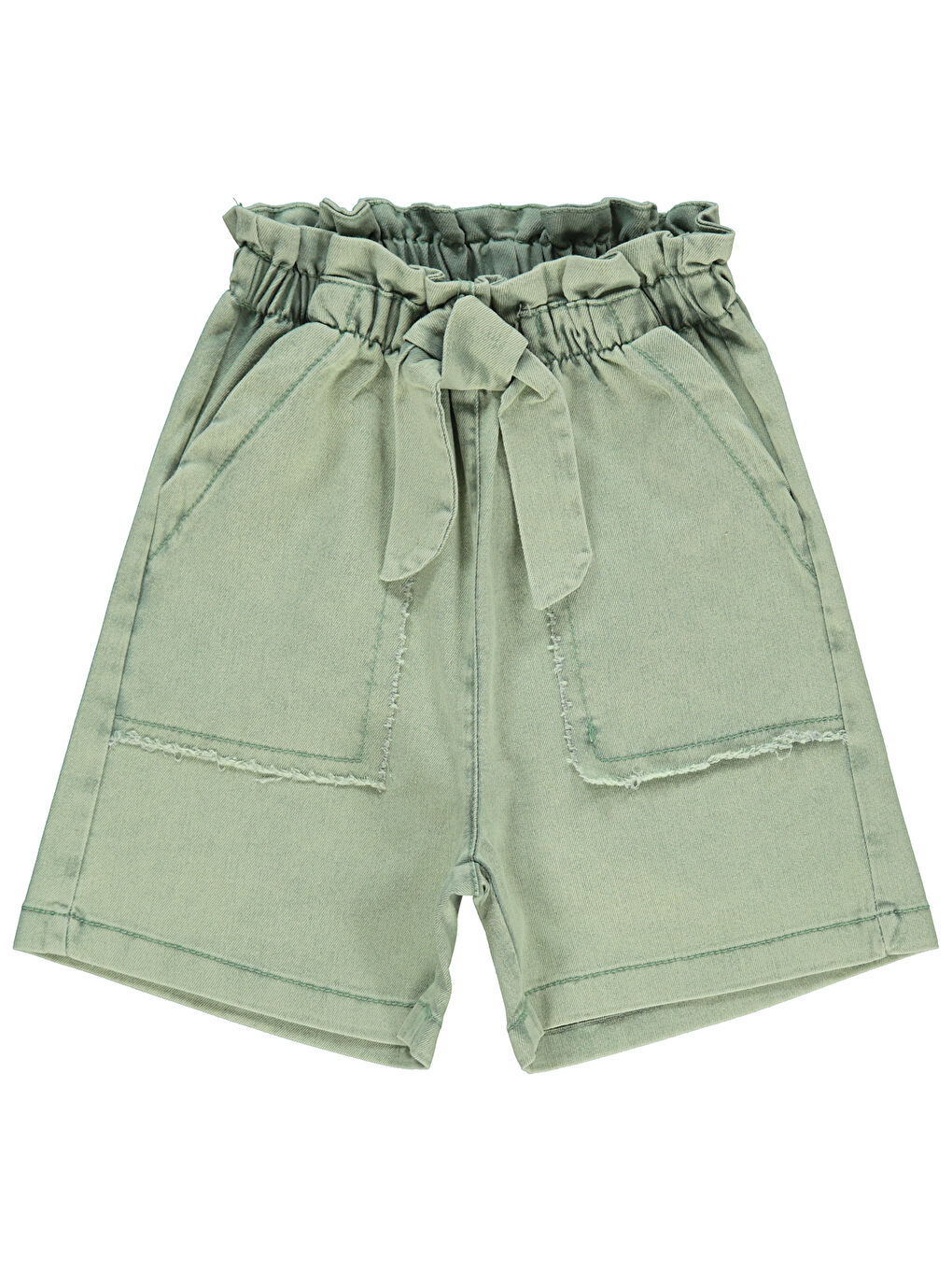 Girls Kız Çocuk Şort 6-9 Yaş Yeşil