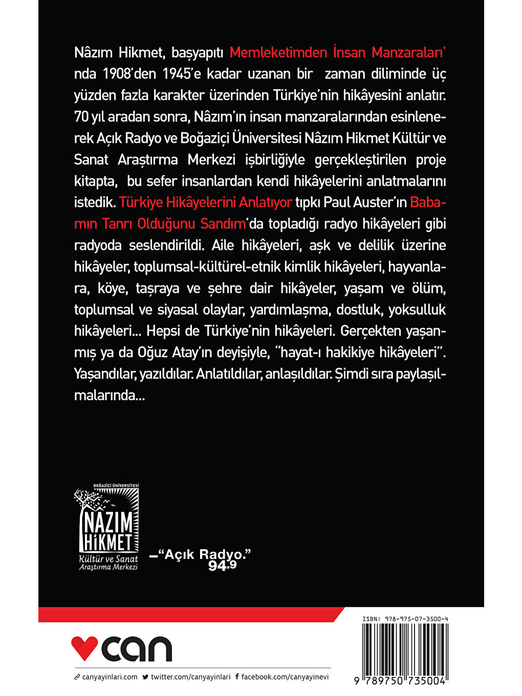 Türkiye Hikâyelerini Anlatıyor-1