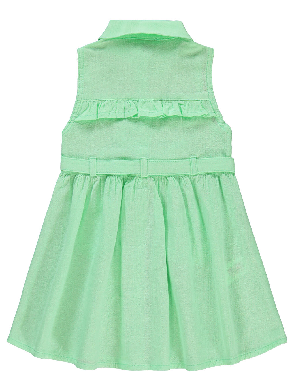 Girls Kız Çocuk Elbise 2-5 Yaş Çağla Yeşili-1
