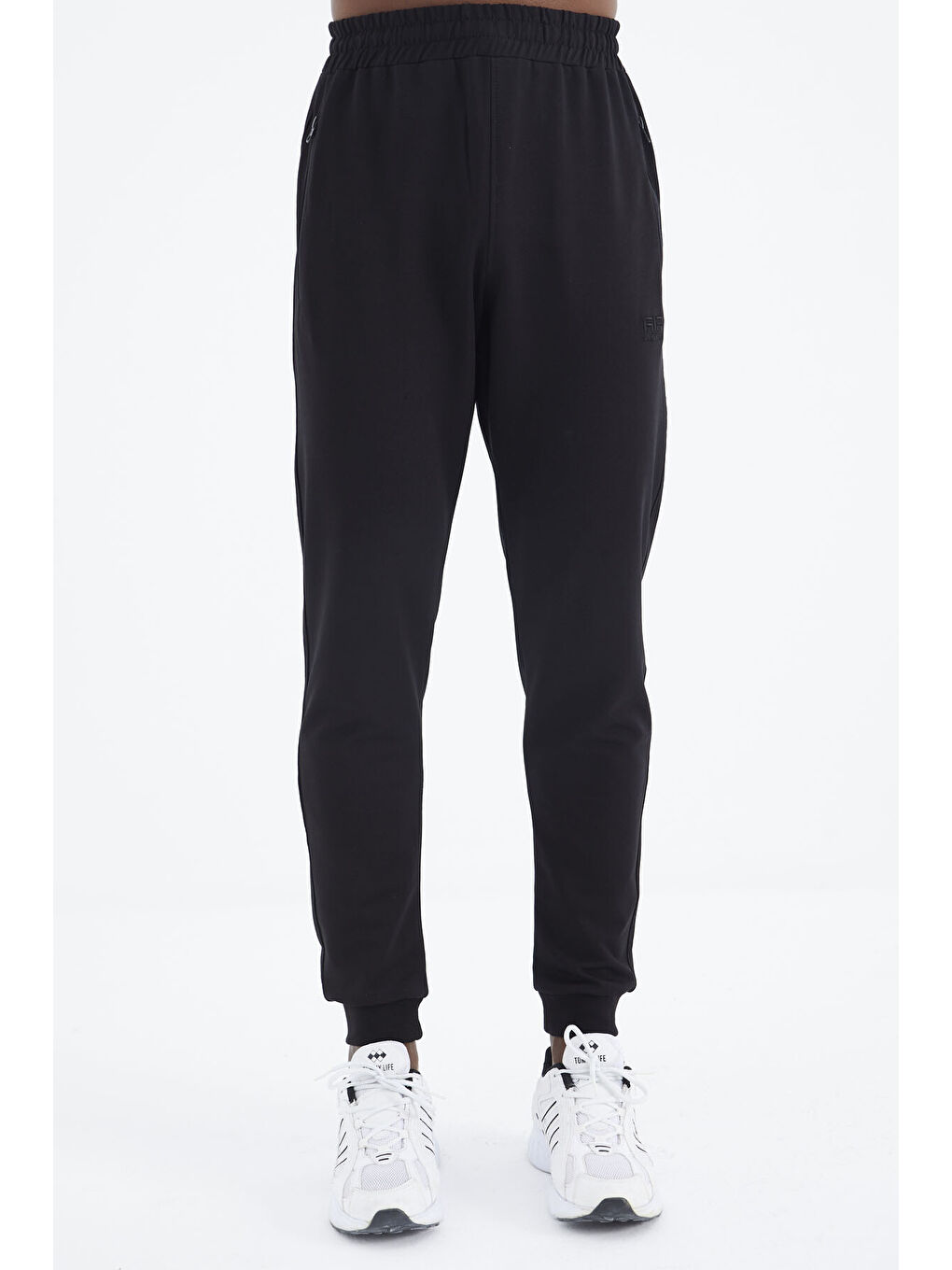 Siyah Standart Kalıp Eşofman Takım - 85229-2