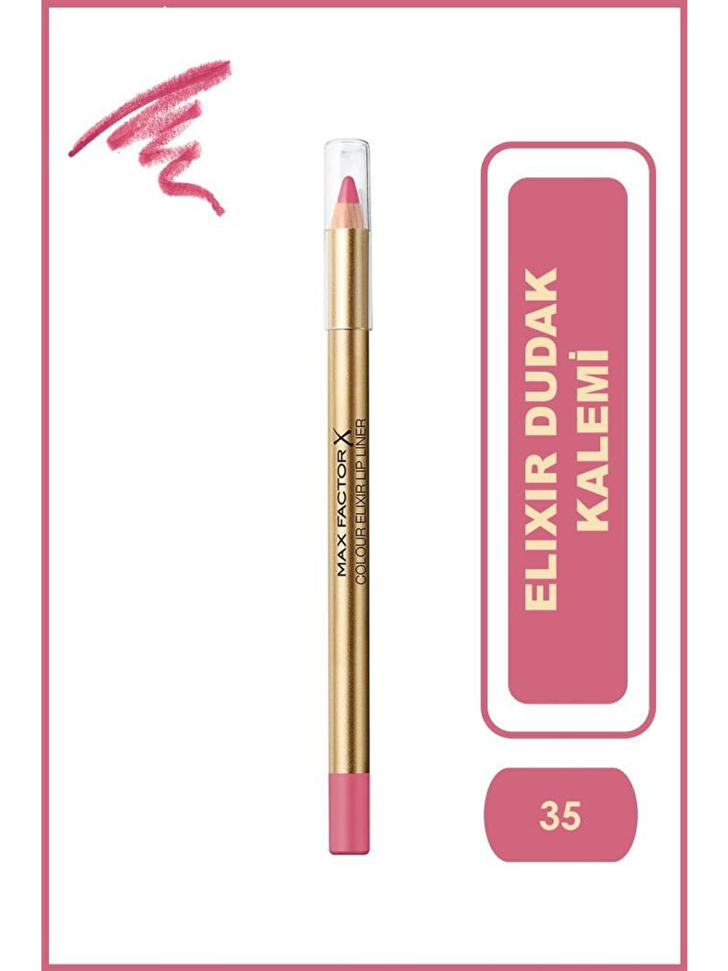 Max Factor Elıxır Dudak Kalemı No:35 Pınk Prıncess